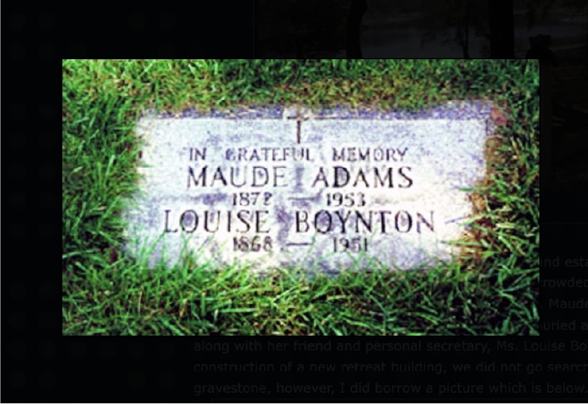 1953_MaudeAdams_gravestone_DragKingHistory